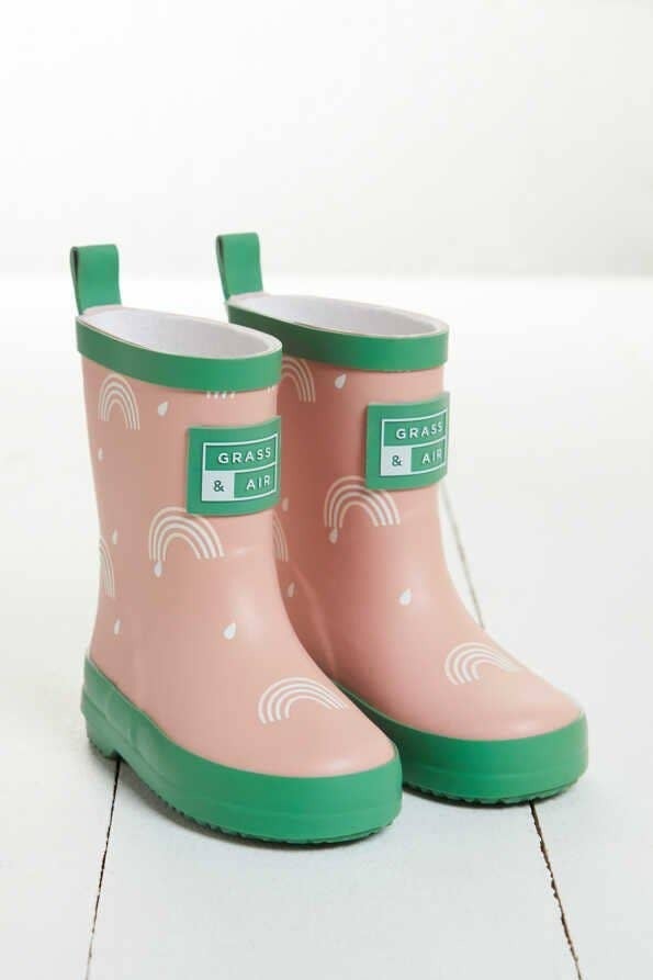 Kids shop rainbow wellies